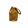 Love You Back Tote - All Leather Exterior - Mustard - House Of Takura