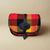 Crossbody - Half Moon - Maasai Orange - Black Leather