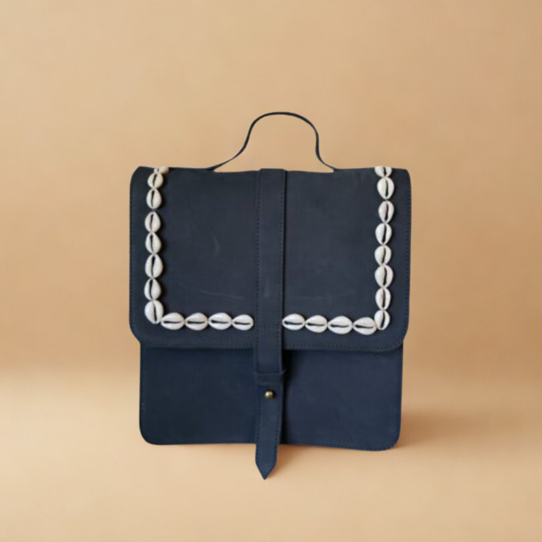 The Power Bag - Beaded - Black