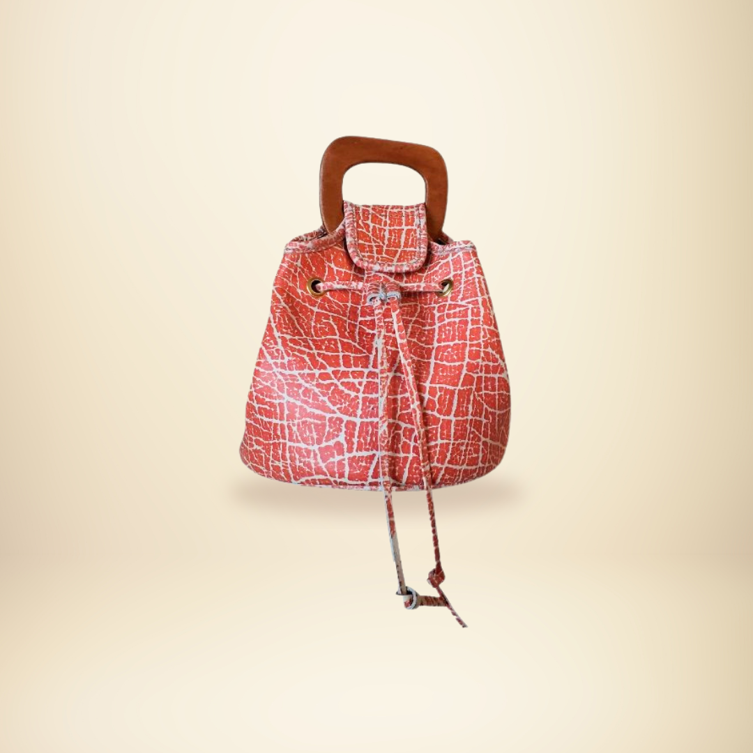 A Little Bit LiT - All Leather Exterior - Salmon