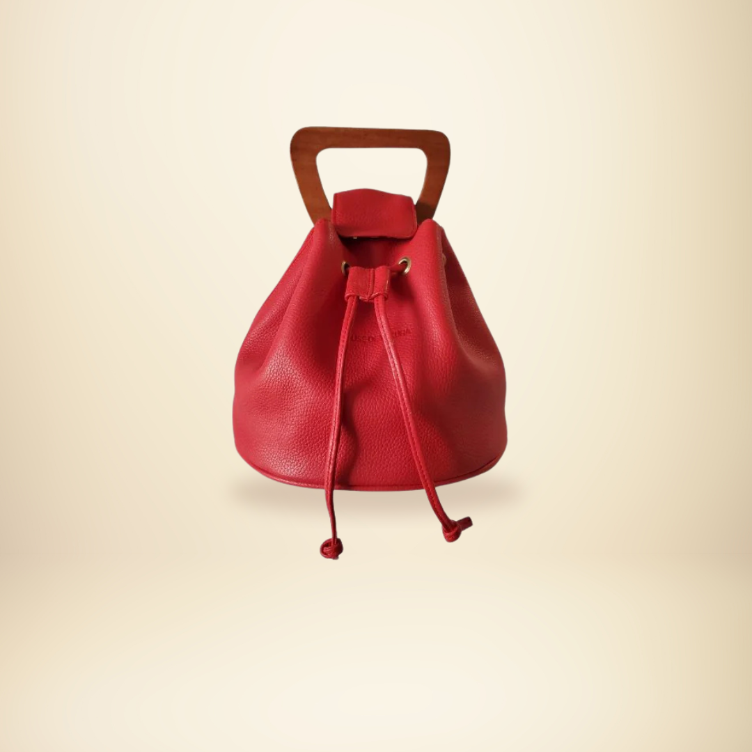LiT Bag - All Leather Exterior - Red