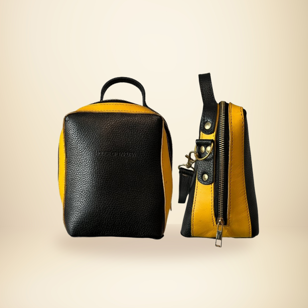 Kura Bag - Black and Yellow
