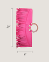Manaka Statement Clutch - Pink