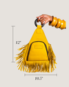 Alpha Fringe Bag – Yellow