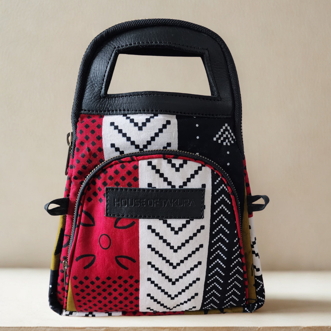 Alpha Mini Clutch - Sikasso Red