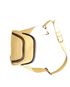 Alpha Belt/Crossbody Bag - All Leather Exterior - Butter Yellow - House Of Takura