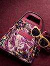Alpha Mini Clutch - Graffiti Pink - House Of Takura