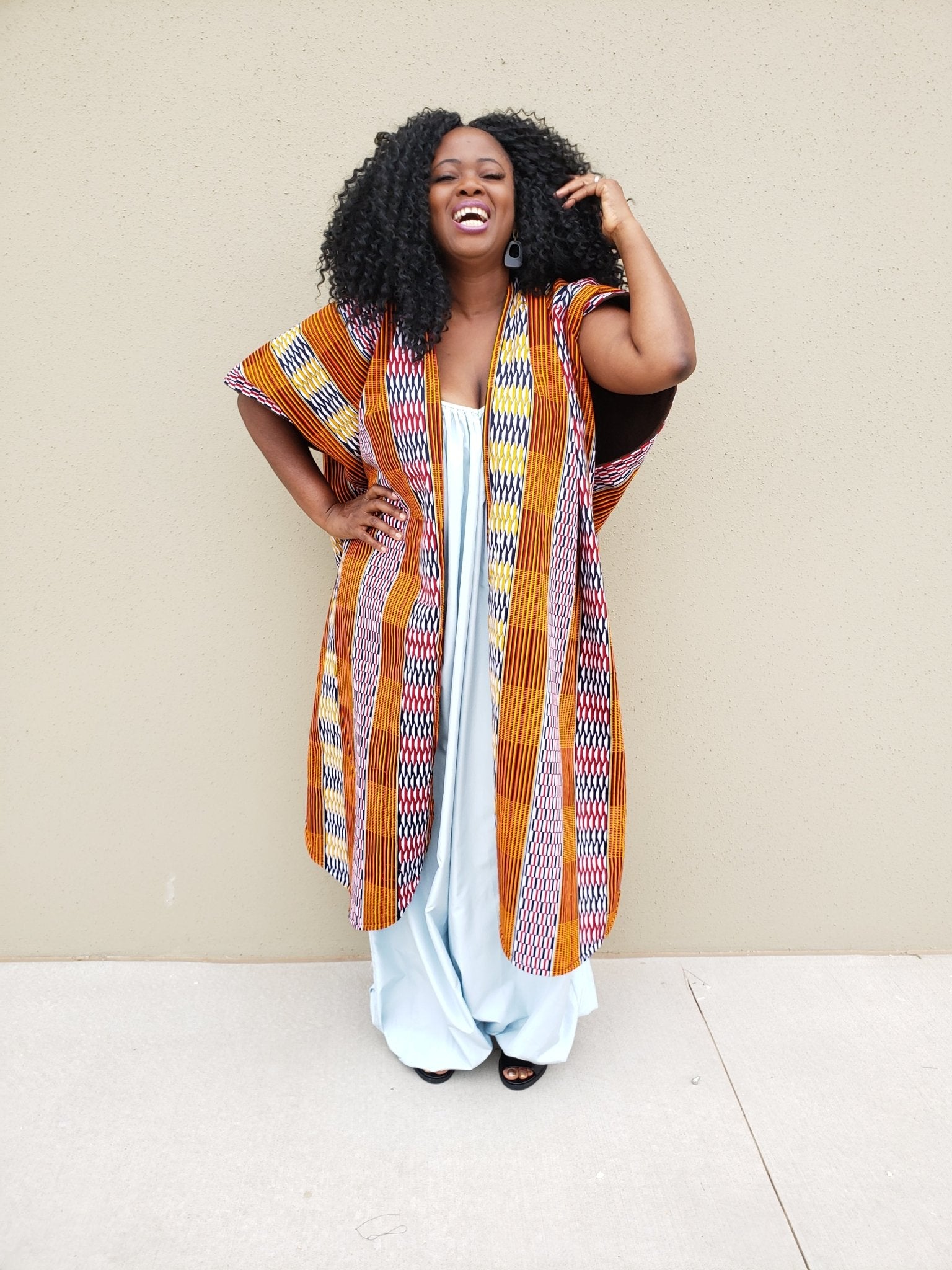 Ade Fleece Shawl - House Of Takura