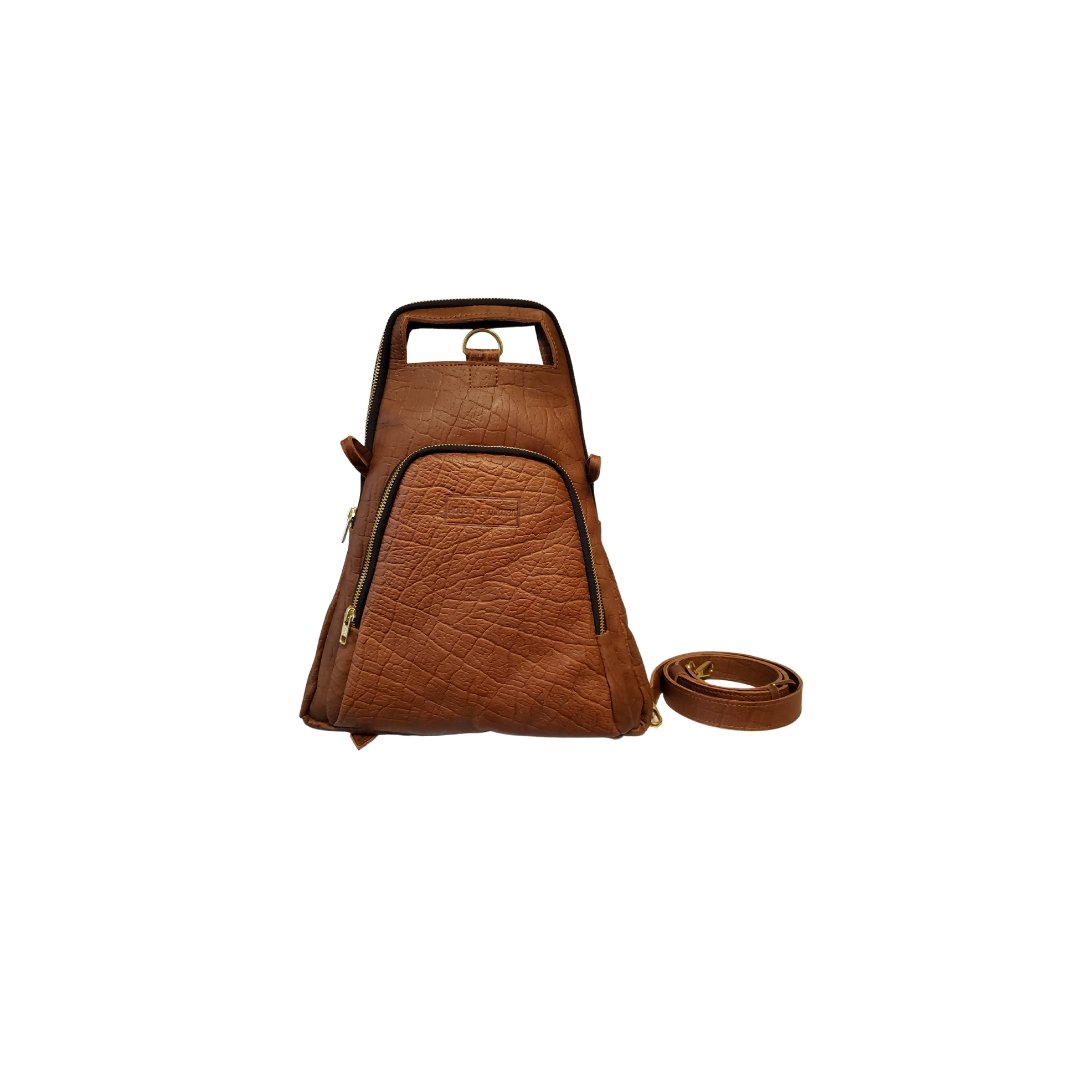 Alpha Bag - All Leather - Brown - House Of Takura