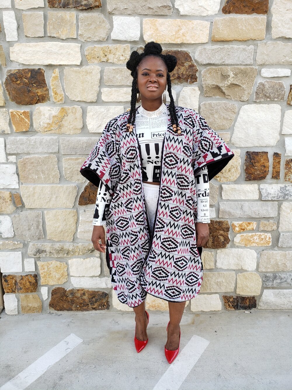 Zulu Fleece Shawl - House Of Takura